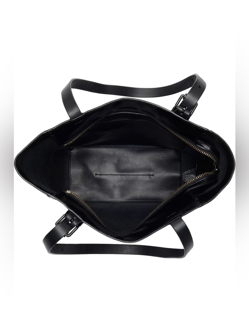 Rebecca Minkoff Buckle Tote Bag 🐊 🖤👜 - Picture 4 of 5